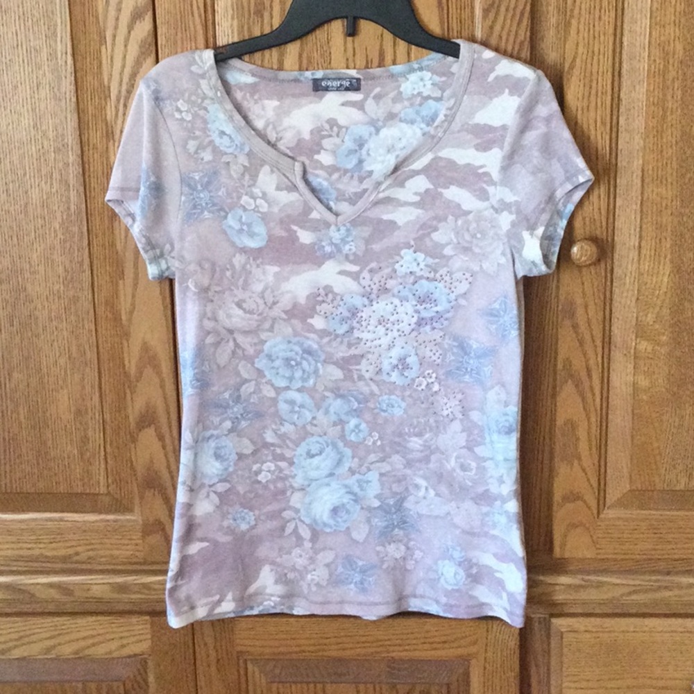 *BARGAIN* Floral camo t-shirt